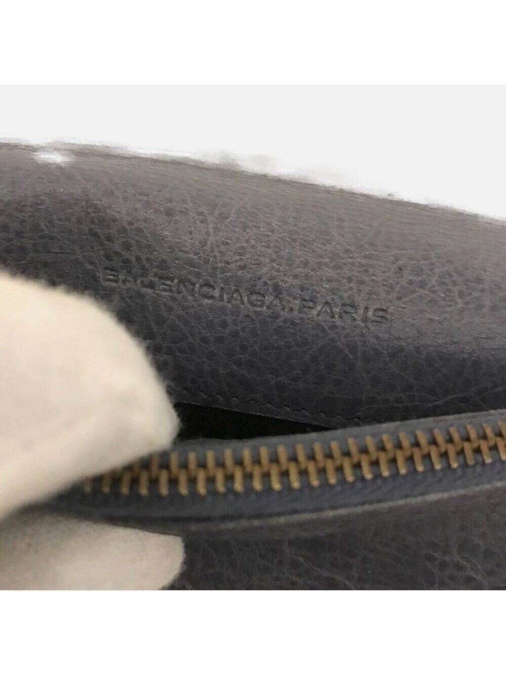 BALENCIAGA Classic Continental Leather Long Bifold Wallet Excellent Condition - Picture 8 of 8